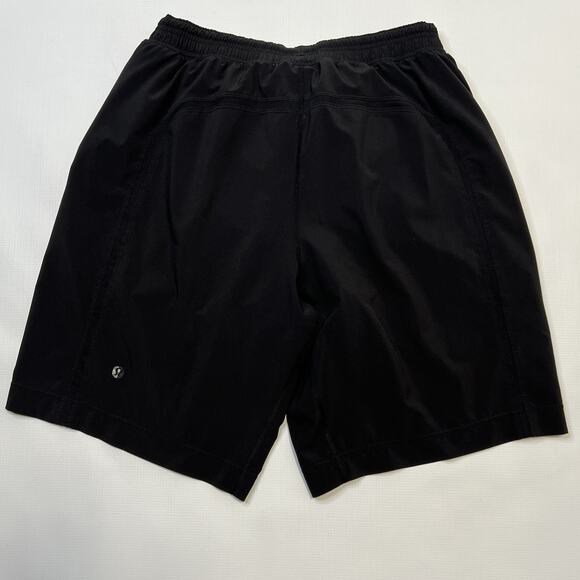 Lululemon Pace Breaker Short 9" Swim Mens Size Small Black Swift Lined - Picture 11 of 12
